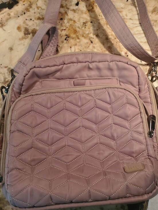 lug Handbags - LUG Ranger Beige Quilted Crossbody Bag